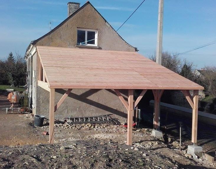 Création de préau Saumur